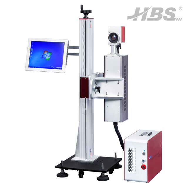 Máquina de marcação a laser UV para marcação de vidro e plástico