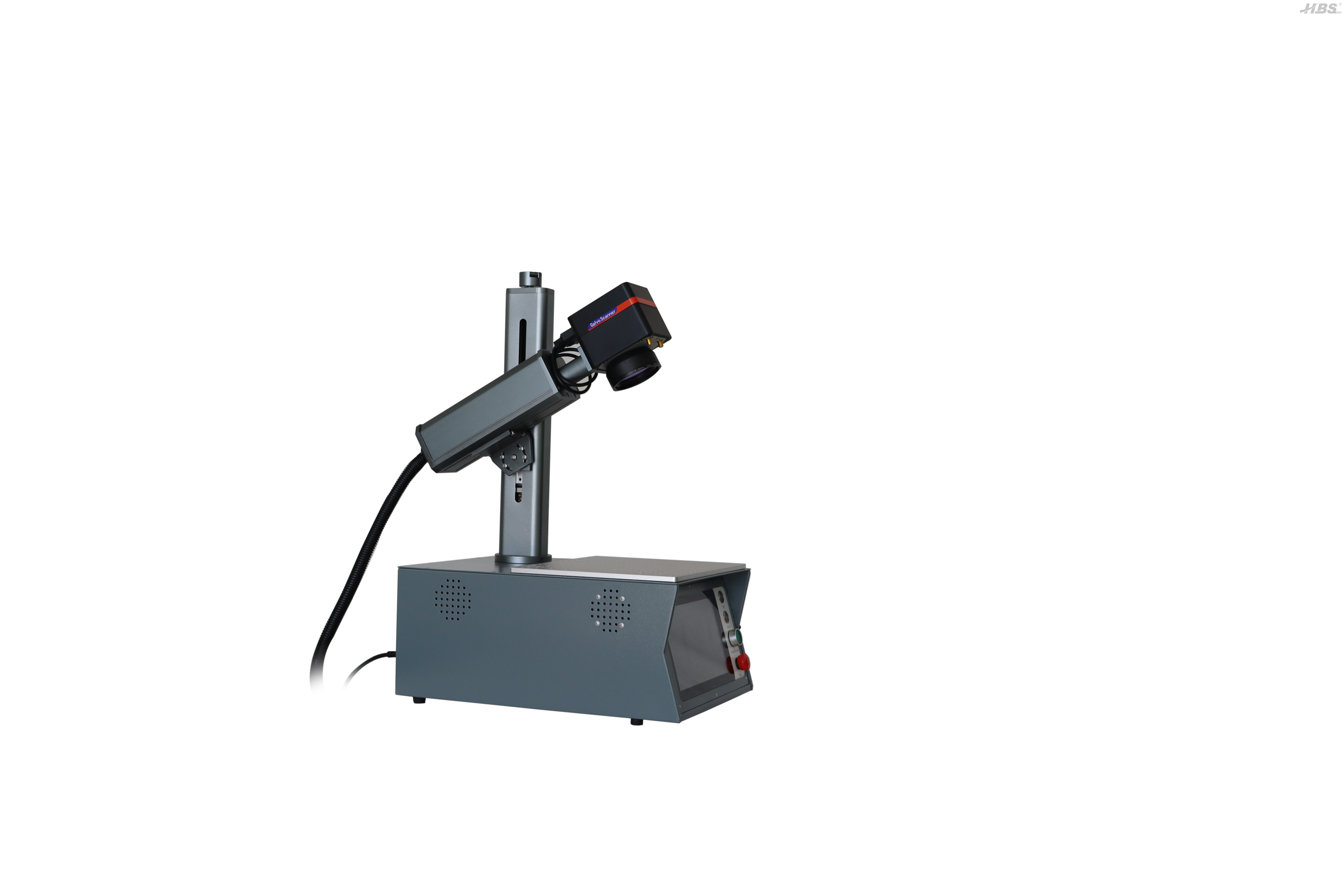 Novo Banco de Apresentação Top Compact Economic Laser Marking Machine HBS-GQ-20 Novo