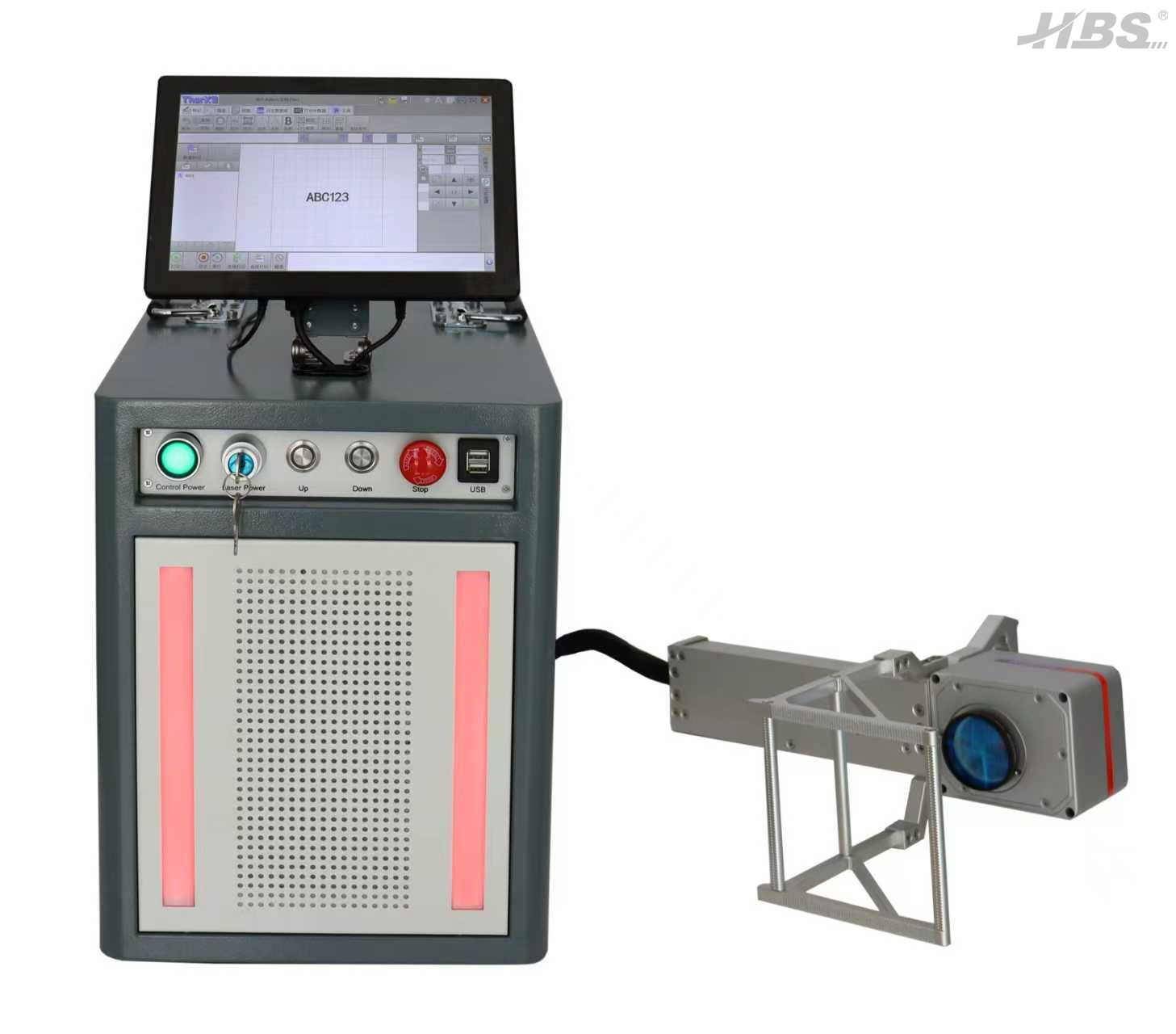 Máquina de gravação a laser de fibra multifuncional