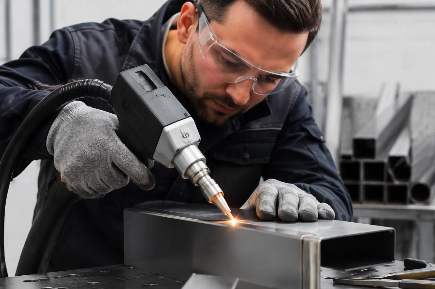 O que torna as máquinas de solda a laser portáteis tão vantajosas?